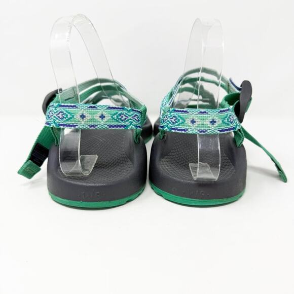 Chacos Mint Green/Gray ZX2 Sport Sandals Women's Size 9 EUC Arch Support Footbed - Picture 4 of 9